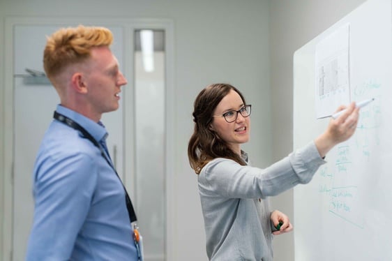 engineers collaborating