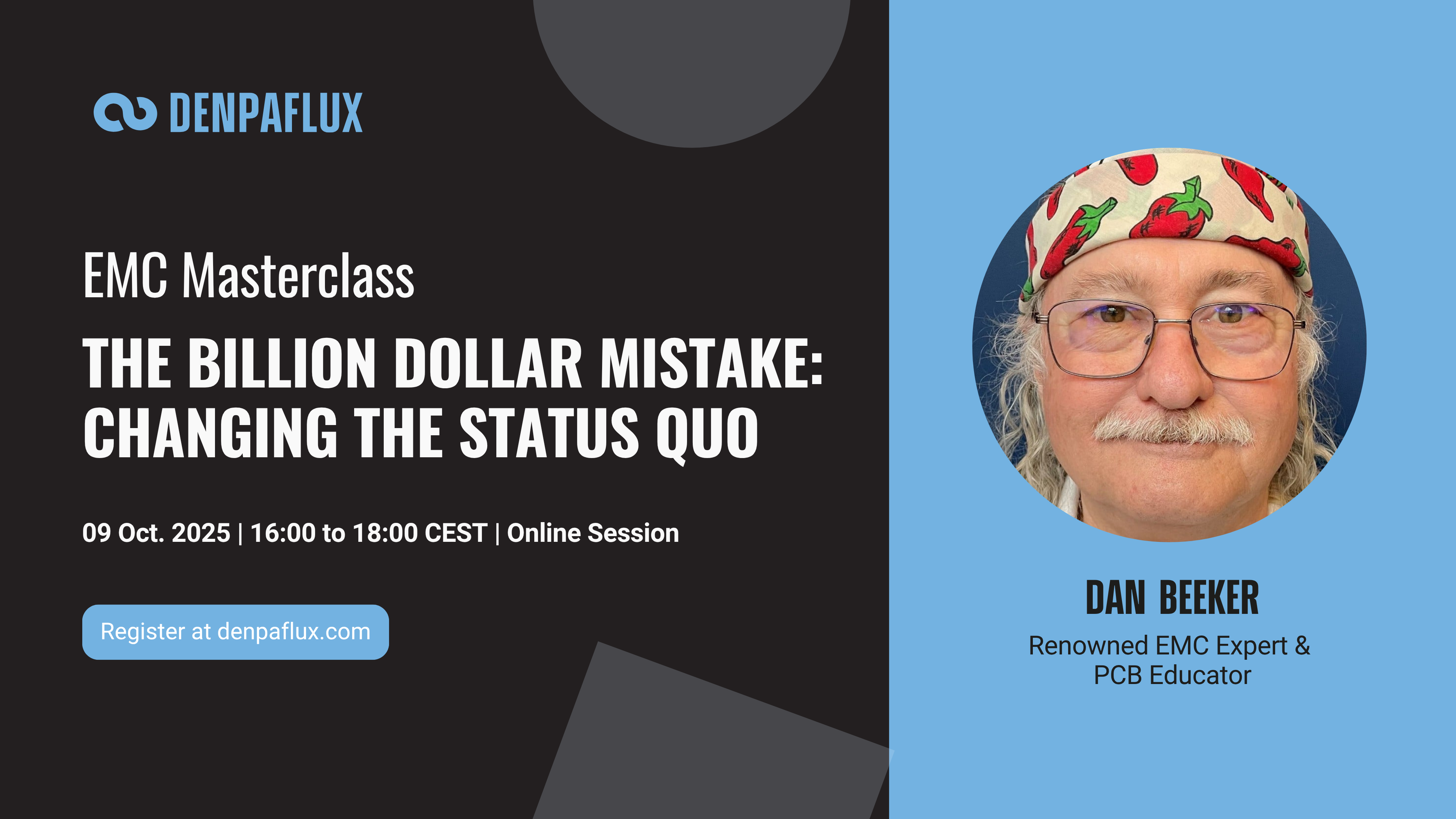 Masterclass by Dan Beeker about the billion dollar mistake of EMC failures