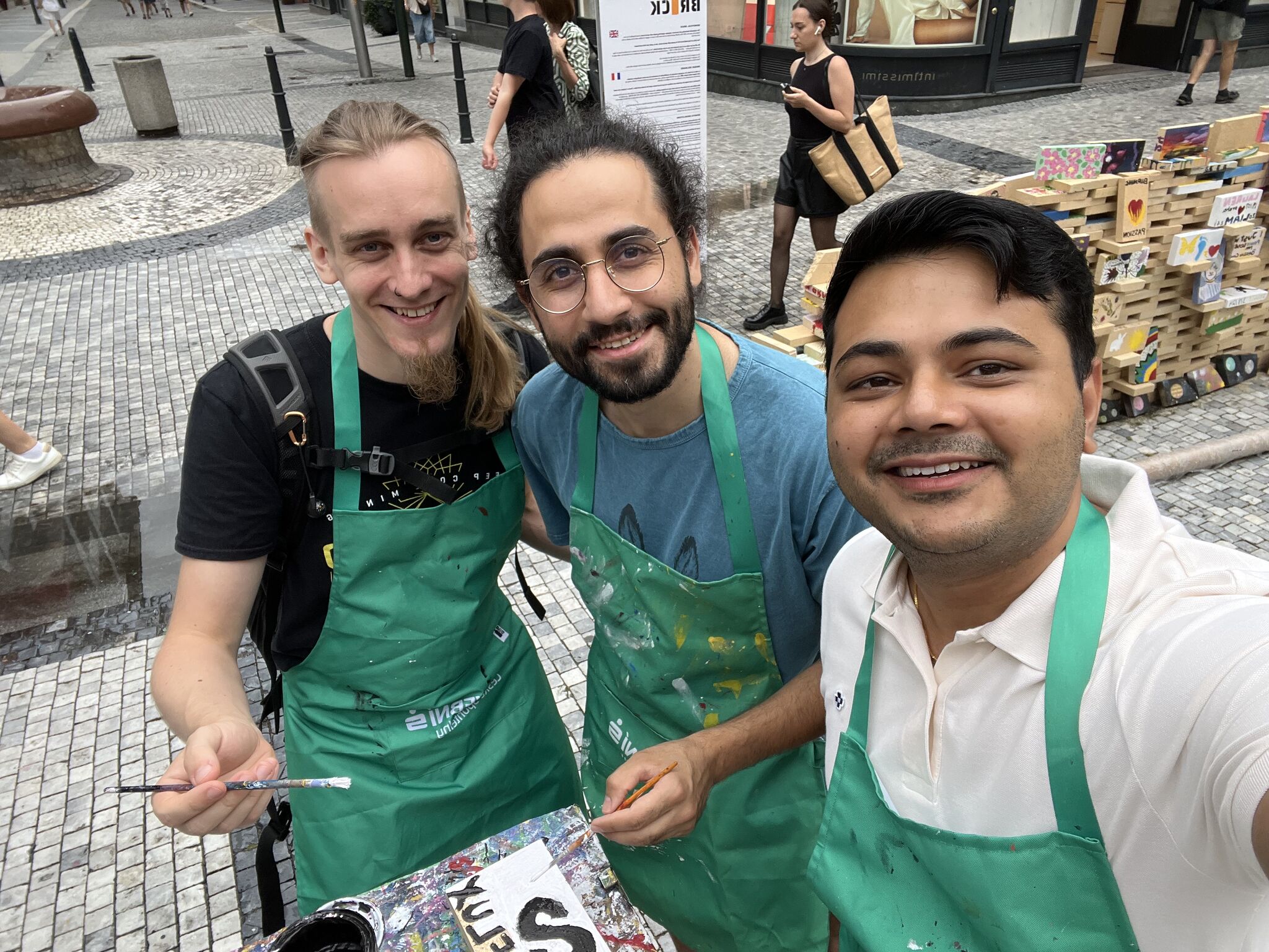 painting team event career