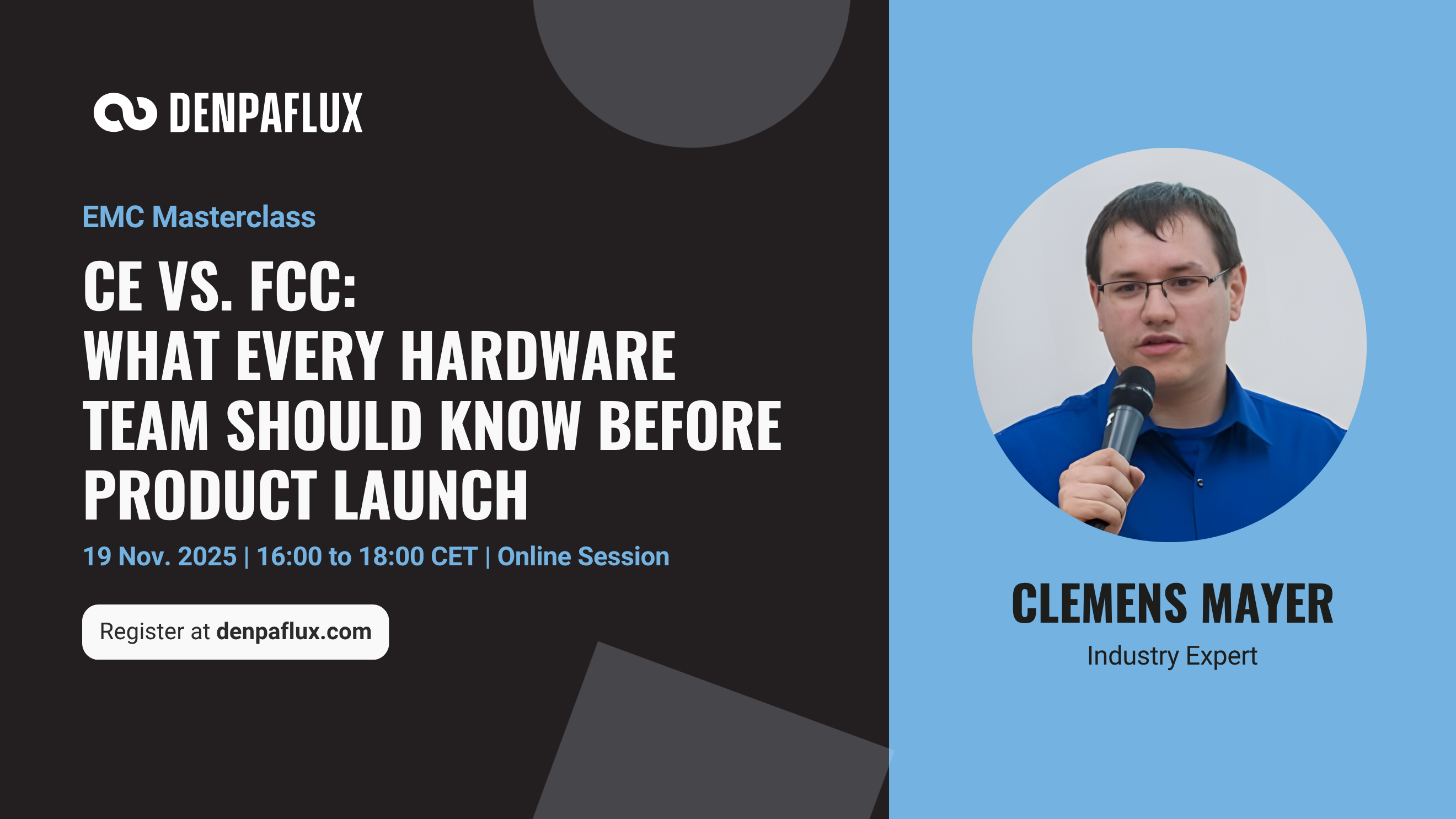 EMC online webinar - a world class masterclass on CE and FCC Certification