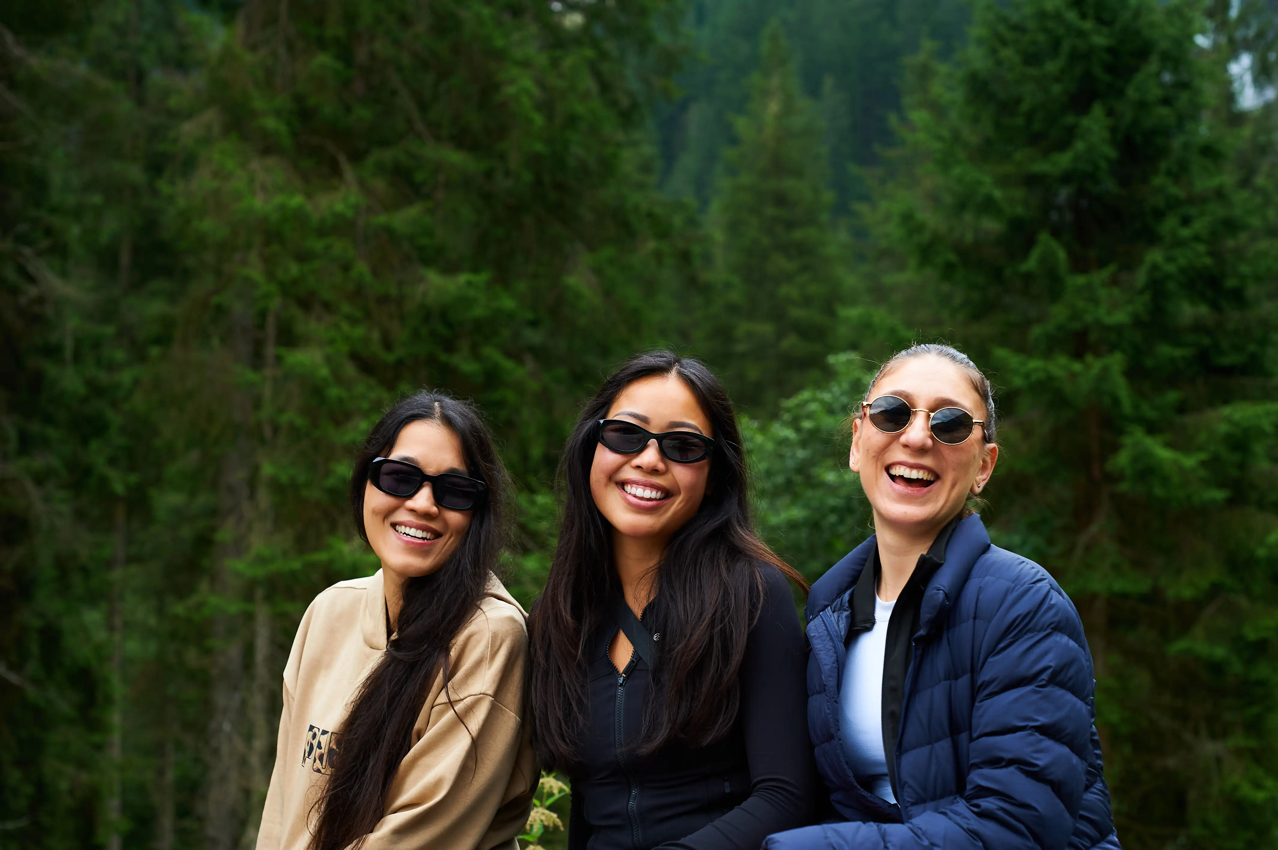 DENPAFLUX team at hiking