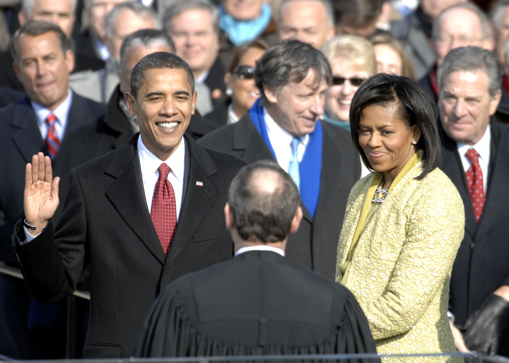 EMC stories - interference in Obama's inauguration video