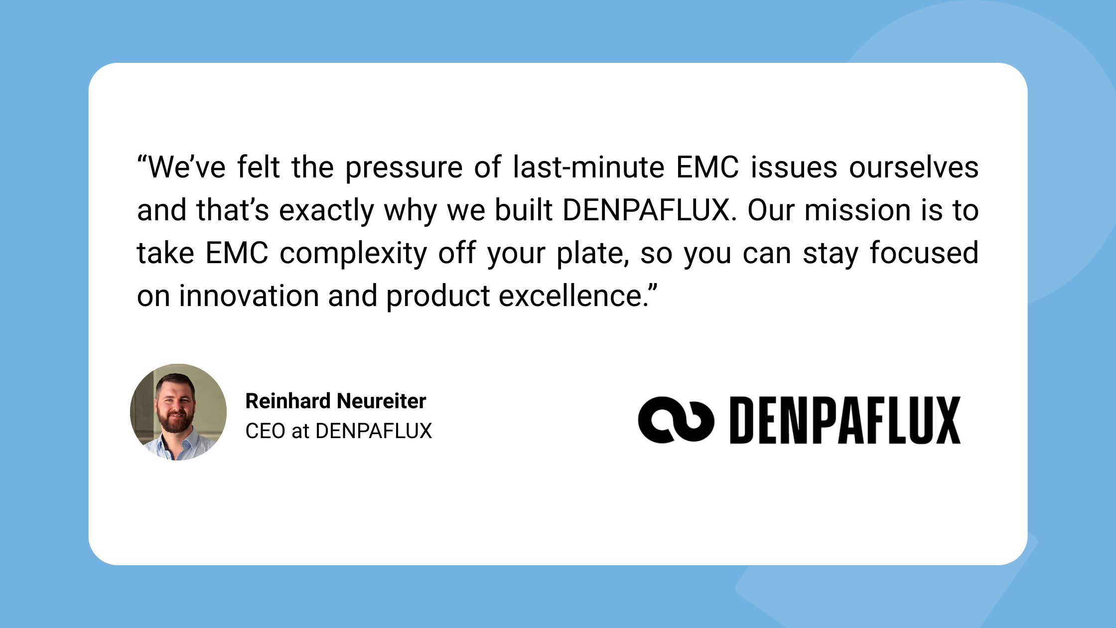 Testimonial Christophe -eeproperty - denpaflux